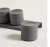 SET X 4 ESPECIEROS DE ACERO IMANTADOS GRIS MATE - comprar online