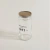 Frasco Redondo de Vidrio Acanalado con Tapa de Madera Acacia 1700ml - comprar online