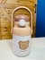 Vaso acero con manija 600 ml "Hallo" Marron
