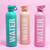 Botella de Agua Water NEGRA 400 cc - comprar online