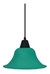 Lampara Colgante Pvc 25 Cm Techo Varios Colores Apto Led