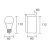 Lampara Led 6W Foco E27 A60 Akai en internet