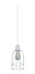 Lampara Colgante Vintage Jaula 1 Luz 20 Cm - comprar online