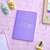 Libreta Colores Pasteles Tapa Blanda LILA