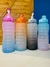 Botella Motivacional 2L con Correa CELESTE - comprar online