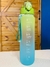 Botella de Agua Motivacional Verde y Turqueza 1000ml