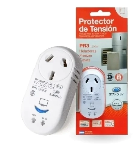 Protector De Tensión Heladeras Freezer Cava Pr3 Stand By