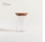RECIPIENTE REDONDO ACRILICO TAPA DE MADERA 1500 ML