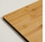 TABLA DE BAMBOO BORDE NEGRO RECTANGULAR - comprar online