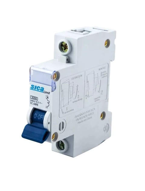 Interruptor Termomagnético Térmica Unipolar 5A Sica