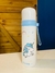 Termo Térmica Frio Calor Acero Inox. 500ml C/ Correa Y Vaso Blanco
