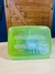 Tupper Vianda Divisora Cuadrada Bpa Fre Verde