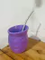 Mate HUELLA Con Bombilla de metal sistema VACIADO FACIL LILA