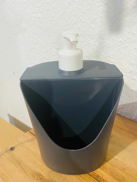 Dispenser Plástico para Detergente Gris