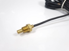 Sensor PT100 - Rosca 1/8X27 NPT - Cabo PP 3X26 AWG Preto 5000 MM