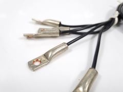 Sensor PT100 - Olhal 5mm - Cabo PP 2 Vias x 26 AWG 1200MM