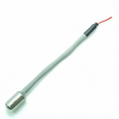 SENSOR NTC 100K - HASTE 8X13MM - CABO SILICONE 2X24AWG 80MM - comprar online