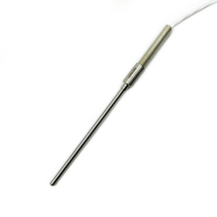 * Sensor PT100 - Haste 4x100 mm - Pote - Cabo teflon c/ capa 3x26 AWG 2000 mm - comprar online
