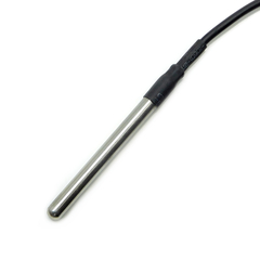 _ Sensor PT 100 Haste 6x70mm cabo PP 2x26 AWG preto 4900mm - comprar online
