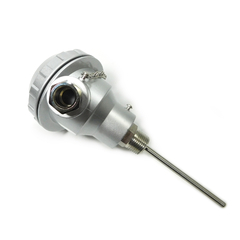 * Sensor PT 1000 - Cabeçote grande - rosca 1/2 NPT - Haste 6x100 mm - comprar online