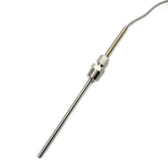 * Sensor PT 1000 - Bucin Ajustável 1/2X14 NPT - Haste 6X150 MM - Cabo Silicone 2 vias x 24 AWG 10000 MM - Temperatura de Operação 0 a 250°C - comprar online