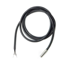 * SENSOR KTY 500 OHMS - HASTE 6X25 MM - CABO PP 2X20 AWG PRETO 1000 MM (0 À 90°C)