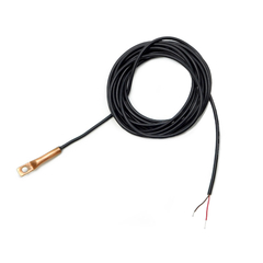Sensor KTY 2K - Terminal olhal furo 5 mm - cabo PP 2x26 AWG 3000 mm