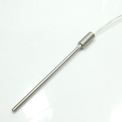 * SENSOR NTC 10K - HASTE 4X90 MM - POTE 9X25 MM CABO TEFLON C/ CAPA 2X26 AWG BRANCO 1100 MM (0 À 100°C)