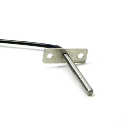 Sensor NTC 50K - Haste 5x50 mm c/ suporte de fixação 2 furos - cabo PP 2x26 AWG 370 mm - Conector mini KK - 2 vias - comprar online