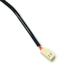 Sensor NTC 50K - Haste 5x50 mm c/ suporte de fixação 2 furos - cabo PP 2x26 AWG 370 mm - Conector mini KK - 2 vias na internet
