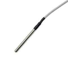 * Sensor NTC 10K - Haste 6x80 mm - cabo silicone 2x24 AWG cinza 570 mm - Conector mini kk 3 vias - comprar online