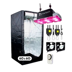 Combo Indoor 60x60 + Led GrowTech 300