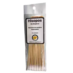 Hisopos limpiadores largos x20u