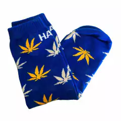 Medias largas HASH motivo hojas