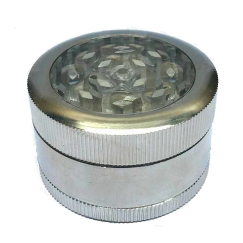 Picador metal con tapa ventana transparente de 3 partes