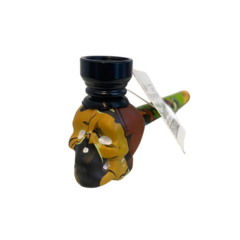 Pipa Vidrio Calavera Dibujos DK- Blunt Rey - Grow Shopping | Grow Shop Pilar
