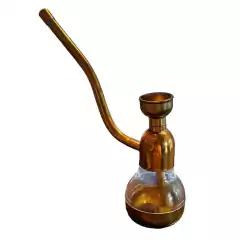 Mini Bong agua bronce transparente