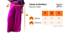 CALÇA PANTALONA LUÍSA - TERRACOTA - Negro Piche