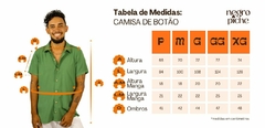 CAMISA DE BOTÃO - REZA - Negro Piche