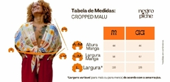 CROPPED MALU - AREIA - comprar online