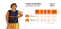 CROPPED TALITTA - MOSTARDA - Negro Piche