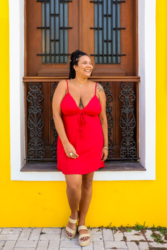 VESTIDO CECÍLIA - VERMELHO