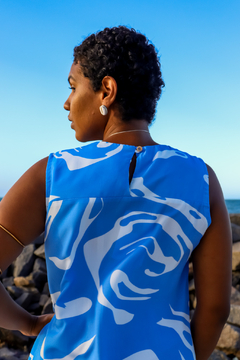 VESTIDO TUBINHO MIDI - MAR DA BARRA na internet