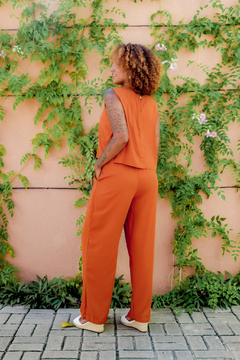 CALÇA SU - TERRACOTA - comprar online