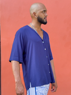 CAMISA PEDRO - AZUL MARINHO - comprar online
