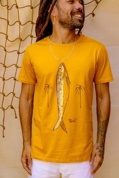 T-SHIRT - FARTURA - MOSTARDA