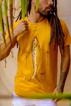 T-SHIRT - FARTURA - MOSTARDA - comprar online
