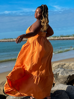 VESTIDO SARA - CARAMELO na internet