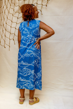 VESTIDO TUBINHO MIDI - CARDUME - comprar online