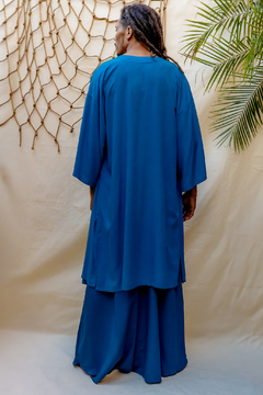 KIMONO PATRÍCIA - AZUL PETRÓLEO - comprar online